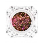 Pigment Semilac pentru gel Semiflash tip fulgi Flash Brown Gold 667